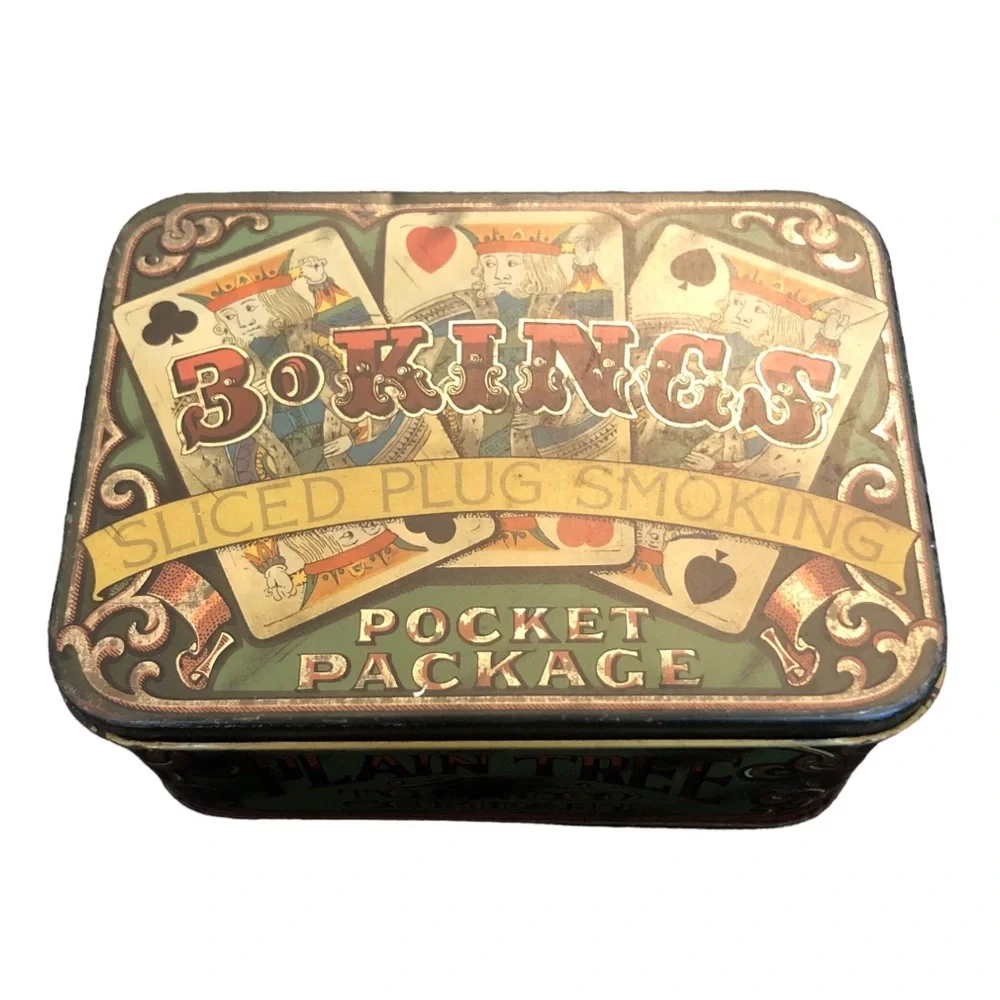 3 Kings Plain Tree Tobacco Company Tin